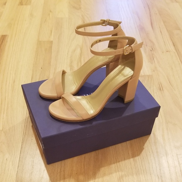 Stuart Weitzman Shoes - Stuart Weitzman Nearlynude Nude Color Sz 6